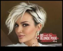 Blonde Pixie Devrimi Klasik Kısa Saç Kesimine Modern Bir Bakış